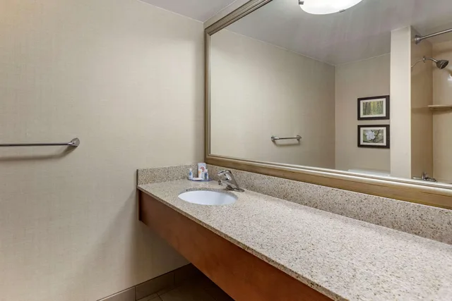 غرفة بسريرين مزدوجين، Comfort Inn Lansing West MI 3/4