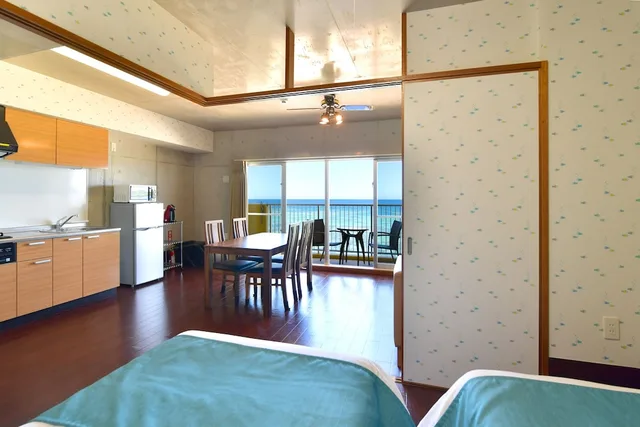 Condo, Standard, Beach Front, Ocean View، Churaumi On The Beach Motobu 3/8