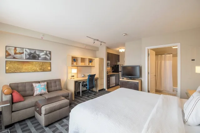 استوديو بسرير كينج مع أريكة لذوي الإعاقة، TownePlace Suites by Marriott Provo Orem 2/2