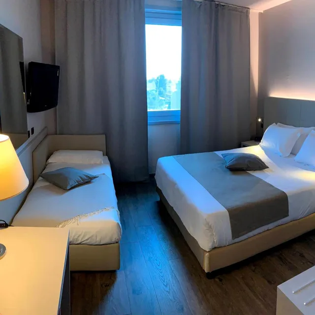 غرفة ديلوكس ثلاثية، First Hotel Malpensa 8/10