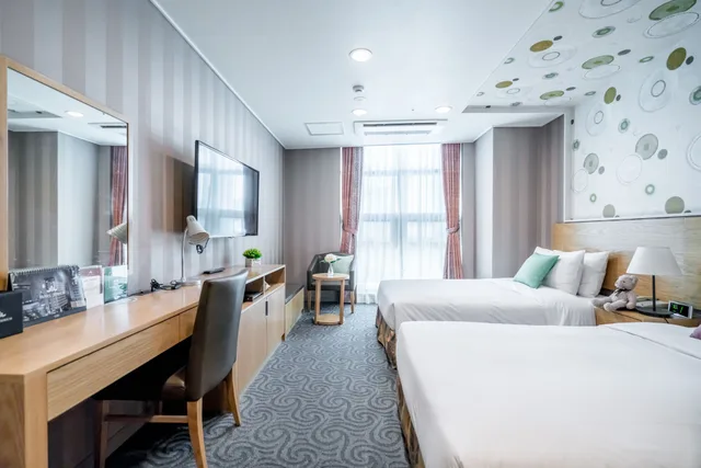 غرفة سوبيريور بسريرين منفصلين، Hotel Atrium Jongno 5/8