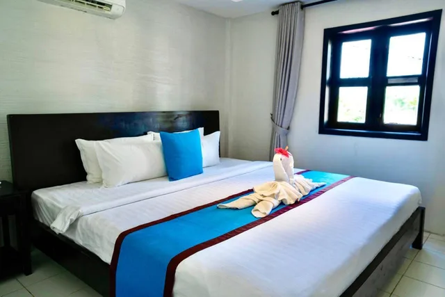غرفة عائلية بإطلالة على الجبل بشرفة، Mary Beach Hotel and Resort 1/8