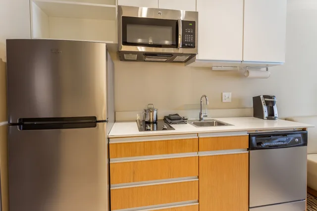 جناح استوديو بسرير فردي، Hawthorn Suites By Wyndham Fargo 1/1