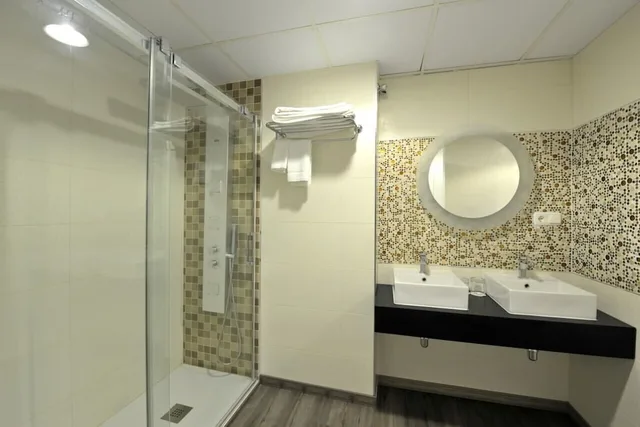 غرفة كلوب بسرير مزدوج، Hotel Salobrena Suites 3/4