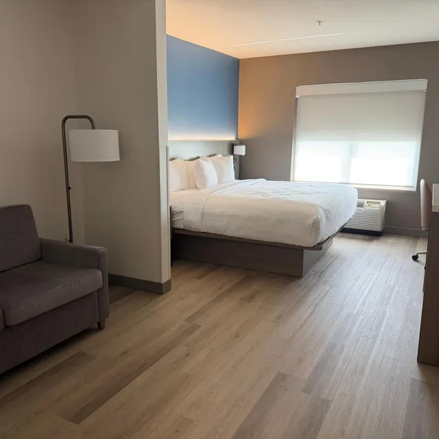 جناح بسرير كينج بغرفة نوم واحدة مع أريكة، Comfort Inn & Suites Concord (Kannapolis) 6/9