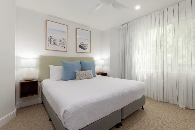 شقة ديلوكس بسرير كينج وسريرين منفصلين بغرفتي نوم، Mandalay Luxury Beachfront Apartments 2/6