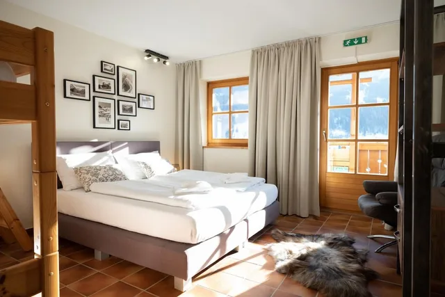 شقة بسرير مزدوج وسرير فردي وسرير بطابقين، Landhaus Lodges Anke By We Rent 2/6