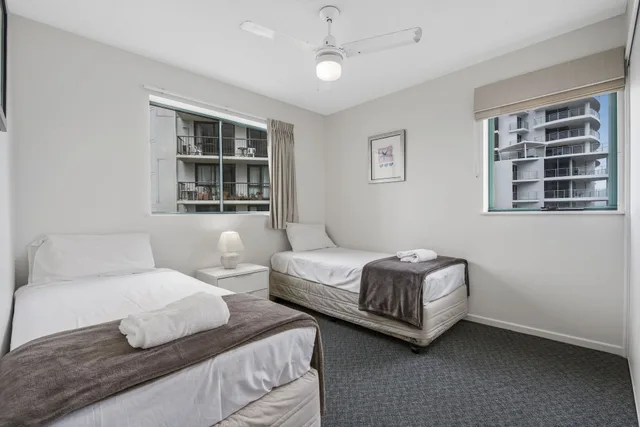 شقة بسريرين كوين وسريرين منفصلين بـ3 غرف نوم، KEY LARGO MAROOCHYDORE 3/8