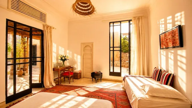 1 Bedroom, Comfort, Triple, Country Side View, Private Bathroom، Tagadert Lodge 8/10