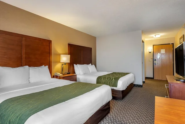غرفة قياسية بسريرين كوين، Comfort Inn Charlotte 2/7