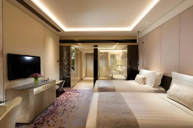 غرفة ديلوكس تنفيذية بسرير كينج، Kempinski Hotel Beijing Yansha centre 1/1
