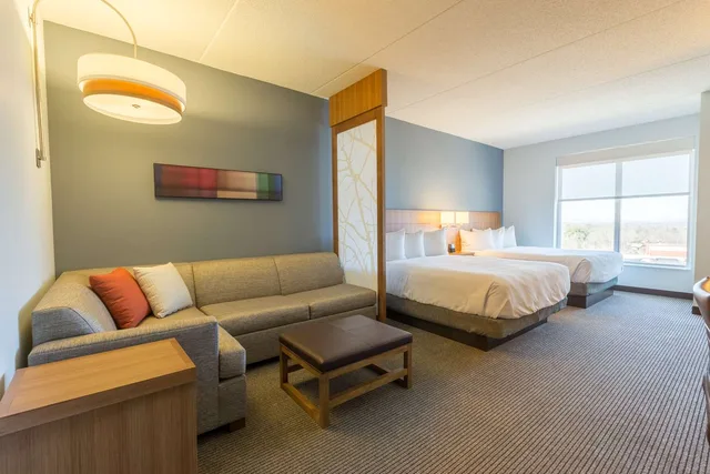 غرفة بسريرين كوين بإطلالة على الجبل، Doubletree By Hilton Asheville Downtown 2/4