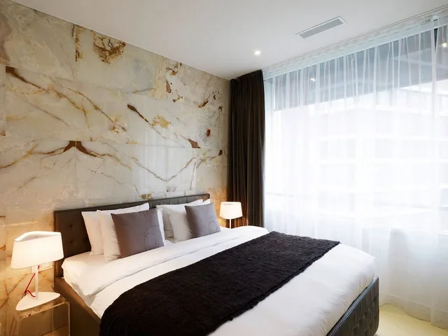 2 Bedrooms, Mini, Apartment, 1 Queen and 1 Double Bed, Visionapartments Zurich Wolframplatz 1/9