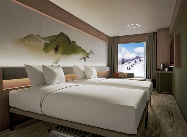 Room, Twin Beds, Slope View, Building 4، Naeba Prince Hotel 1/2