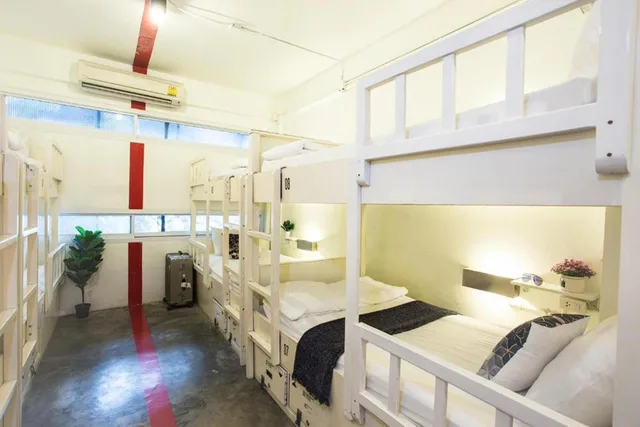 سكن مشترك مختلط بثمانية أسرّة، HQ HOSTEL SILOM 4/6