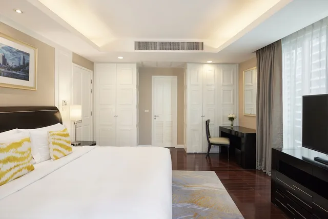 جناح سوبيريور بسرير كينج وسريرين منفصلين بغرفتي نوم، Dusit Suites Hotel Ratchadamri 1/6