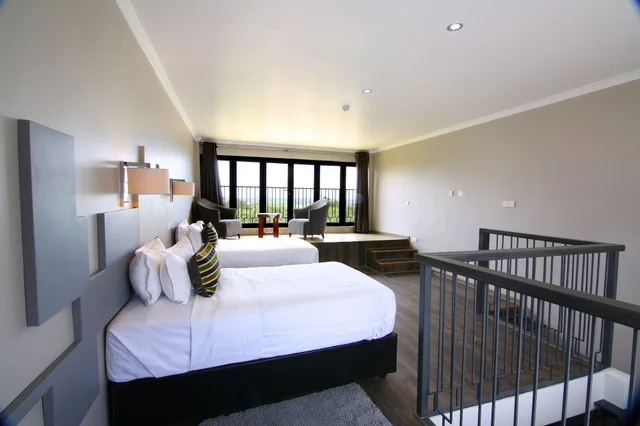 غرفة عائلية بسرير مزدوج وسريرين منفصلين، Travelodge Kasane 1/5