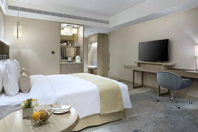 غرفة ديلوكس بسرير كوين، Caesar Park Hotel Banqiao 3/4
