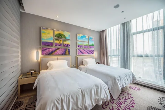 غرفة ديلوكس بسريرين منفصلين، Lavande Hotels Chongqing Tongliang Gas Building 2/2