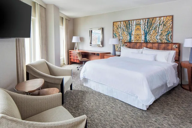 غرفة ديلوكس بسرير كينج لذوي الإعاقة، Westin Jersey City Newport 4/8