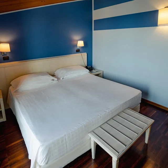 غرفة بسرير مزدوج أو سريرين منفصلين، Hotel Ristorante Vecchia Riva 8/10