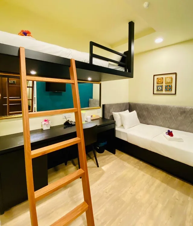 غرفة سوبيريور بسريرين منفصلين، Bishop Hotel Penang 3/6