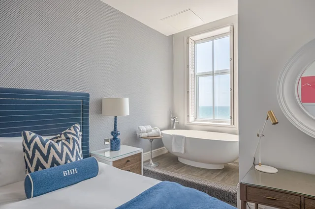 غرفة ديلوكس بسرير كينج بإطلالة على البحر، Brighton Harbour Hotel & Spa 5/5