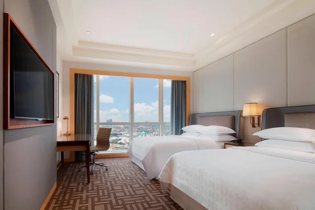 غرفة ديلوكس تنفيذية بسريرين منفصلين، Sheraton Petaling Jaya Hotel 1/3