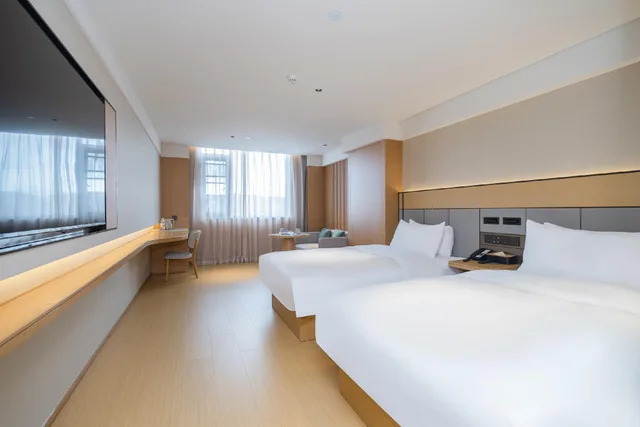 غرفة بزنس بسريرين منفصلين، Ji Hotel (Hangzhou Huanglong Wensan Road) 1/1