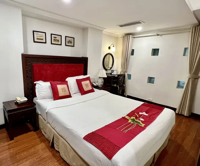 غرفة ديلوكس بسريرين منفصلين، Au Coeur D Apos Hanoi Boutique Hotel 3/7