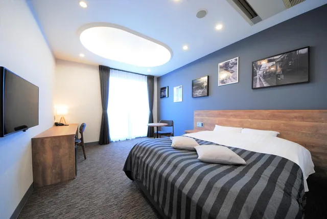 غرفة قياسية بسرير مزدوج، Hotel Cooju Fukui 1/3