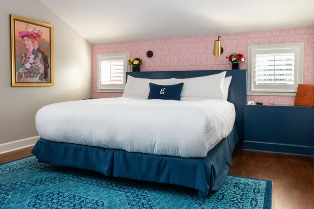 Roosevelt, Deluxe, Single, King Bed، Germantown Inn 5/10