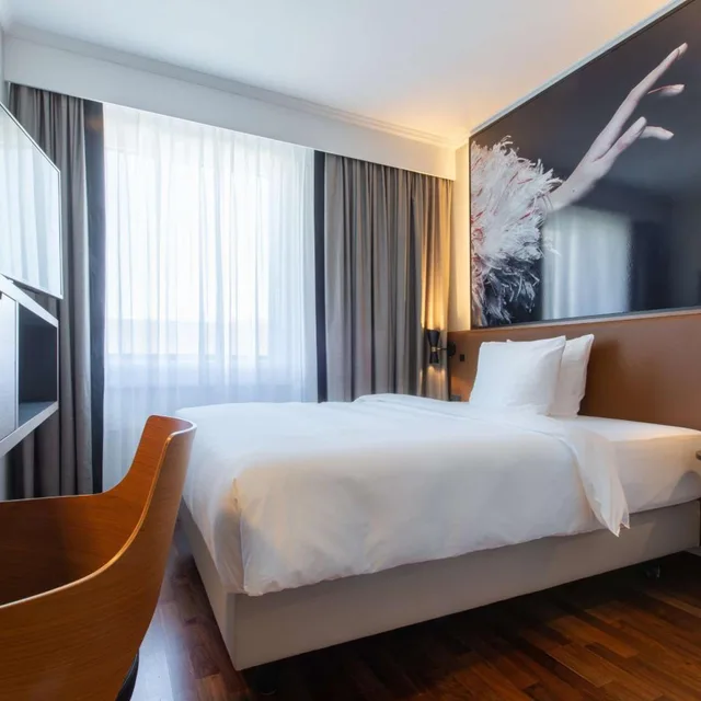 غرفة قياسية مفردة، RADISSON BLU HOTEL BASEL 3/10