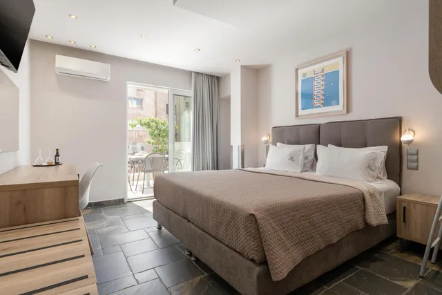 غرفة عائلية بشرفة، Piraeus City Hotel 3/9