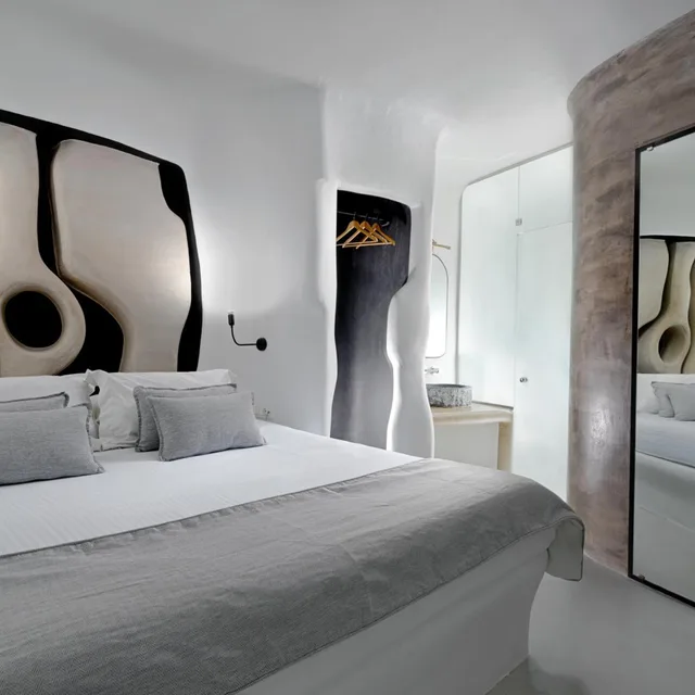 2 Bedrooms, Suite, Caldera View, Outdoor Jetted Tub، Tholos Resort 2/5