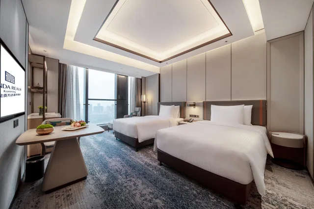 غرفة غراند ديلوكس بسريرين منفصلين، Wanda Realm Kunming 1/2