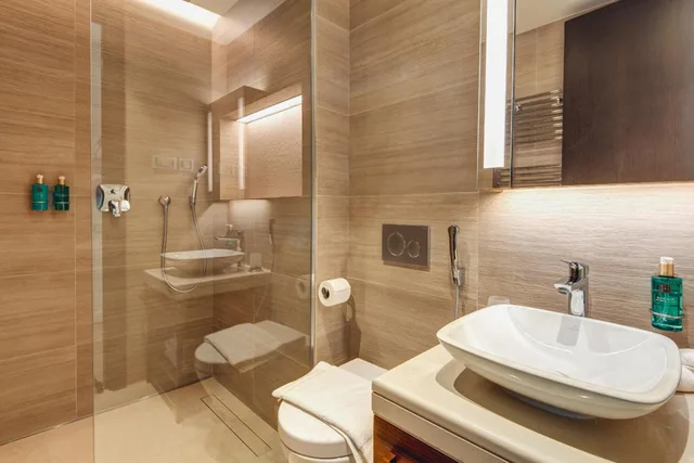 جناح بـ3 غرف نوم بمسبح خاص، Portonovi Resort 5/5