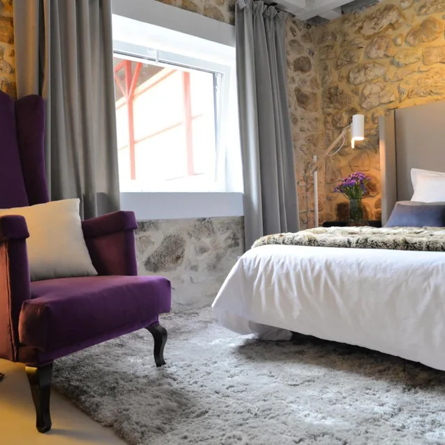 غرفة بسرير مزدوج أو سريرين منفصلين، Hotel Garaiko Landetxea 6/10