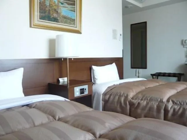 غرفة بسريرين منفصلين للمدخنين، Hotel Route-Inn Koriyama Inter 1/5