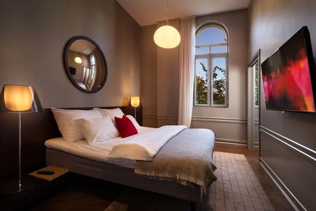 جناح حصري بسرير كينج بإطلالة على المرفأ، Bergen Bors Hotel 2/4