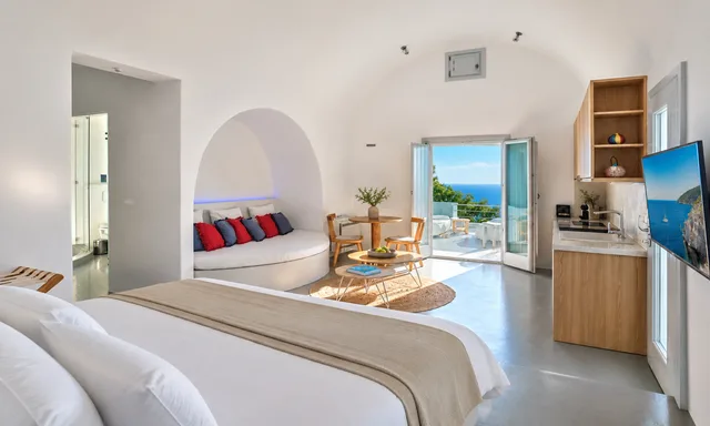 Aegean, Dream, Luxury, Suite, King Bed, Sea View, Plunge Pool، SANTORINI HEIGHTS 2/10