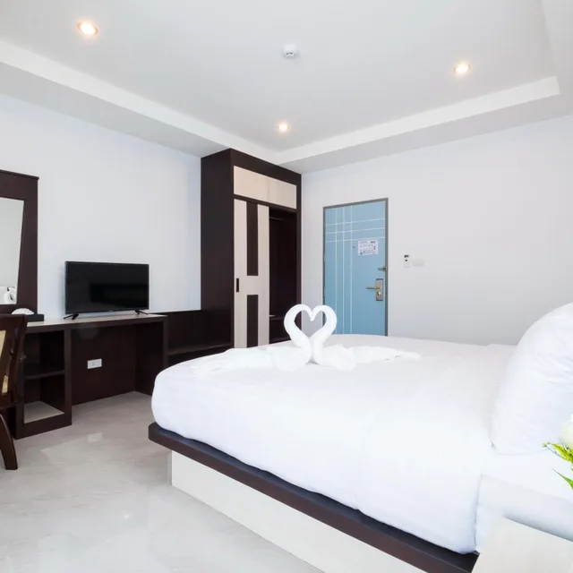 غرفة بسرير مزدوج، Sita Krabi Hotel 3/6