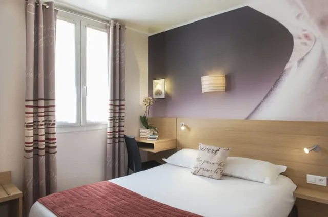 Adjoining, 2 Double Beds, Ariane Montparnasse 5/10