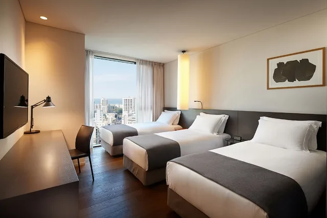 غرفة قياسية ثلاثية بثلاثة أسرّة، Shilla Stay Jeju 2/6
