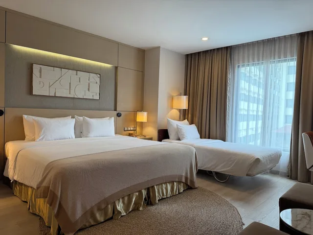 غرفة بريميوم ثلاثية بسريرين منفصلين بإطلالة على المدينة، The Ann Hanoi Hotel 8/10