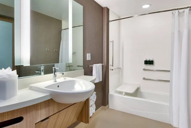 جناح بسريرين كوين بإطلالة على المدينة مع سرير سحّاب إضافي، SpringHill Suites by Marriott Salt Lake City Sugar House 6/10