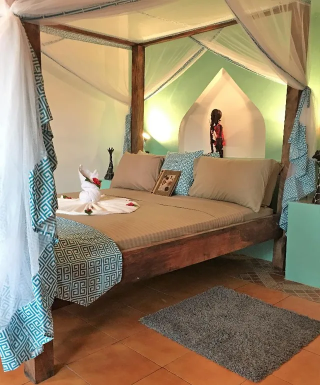 جناح بسرير كوين بإطلالة على البحر، Reef & Beach Resort 2/2
