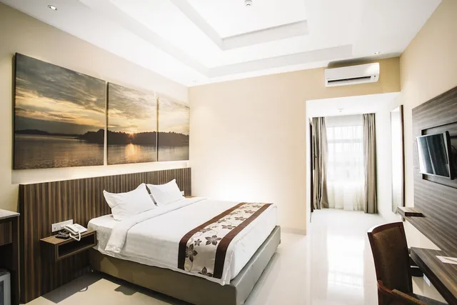 غرفة عصرية ديلوكس بسريرين منفصلين، Grand TW Batam Center Hotel & Convention 2/8