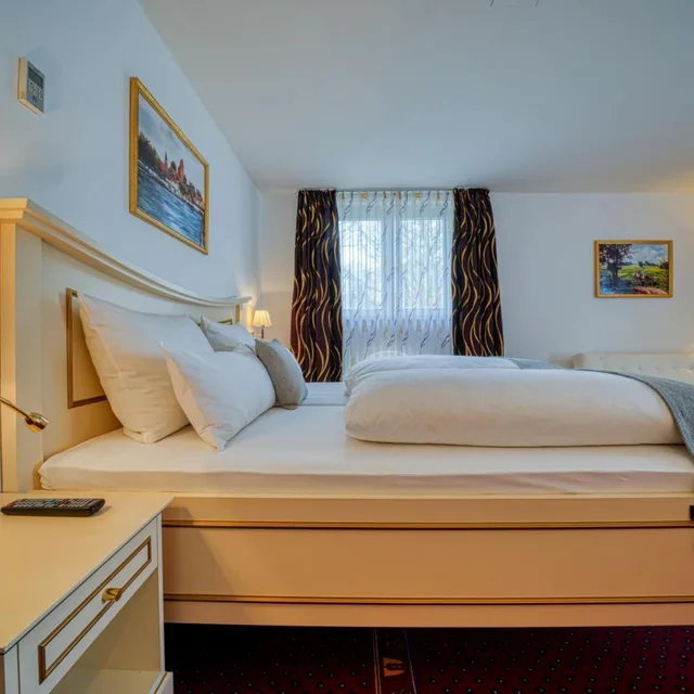 غرفة سوبيريور بسرير مزدوج بإطلالة على البحر، Hotel Seeblick Wismar 9/10