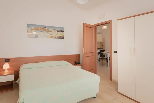 شقة بريميوم بسرير مزدوج وسرير فردي بغرفة نوم واحدة، Residence Le Fontane 1/3